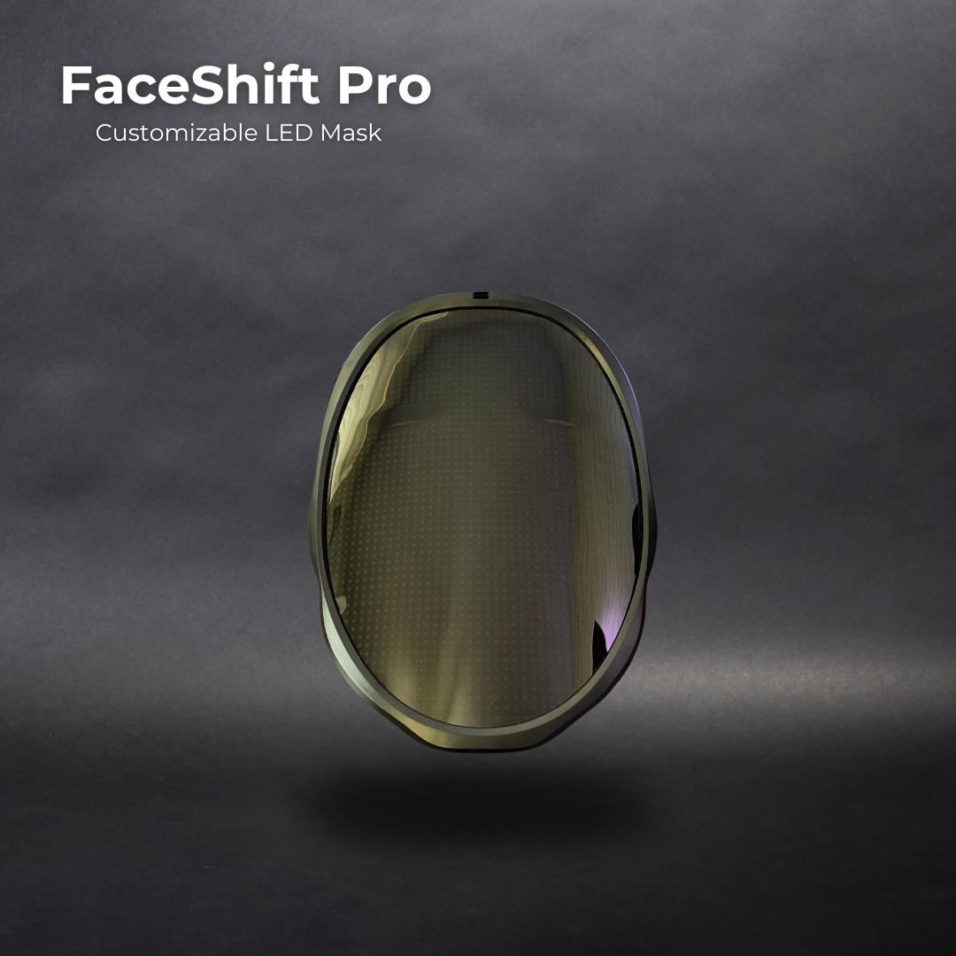 FaceShift Pro - Customizable Bluetooth LED Mask