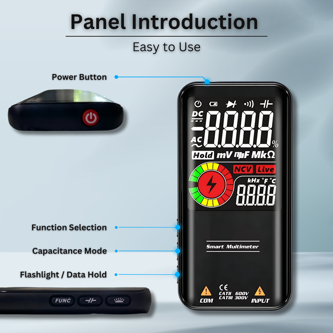 Volt Sense S11 - Rechargeable Digital Multimeter