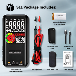 Volt Sense S11 - Rechargeable Digital Multimeter